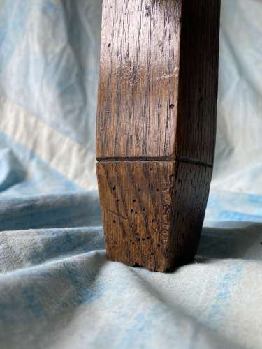 Antique Edwardian religious oak church altar table