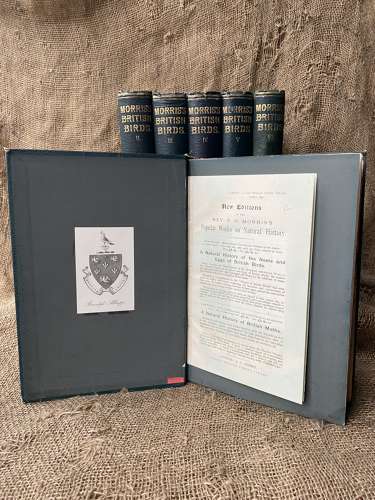 Morris's A History Of British Birds 1891 Complete 6 Volumes