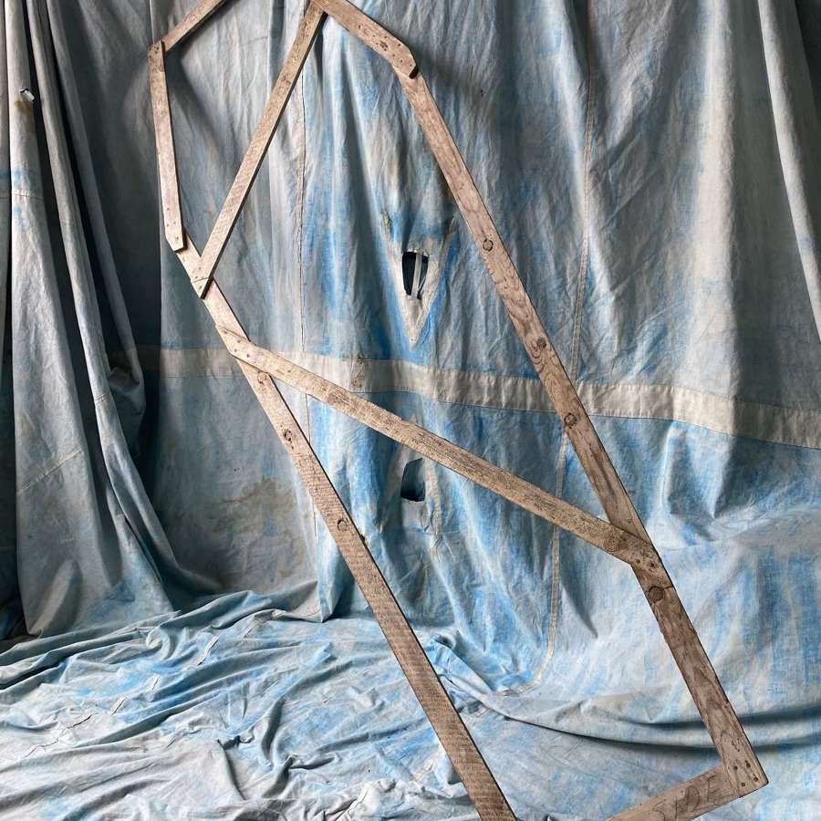 Rare early Victorian grave digger's template