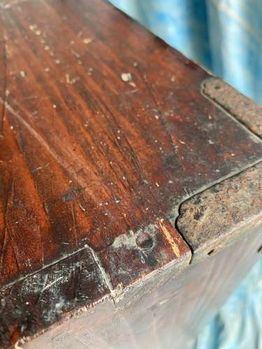 A Japanese Meiji era Sendai-dansu tansu chest, circa 1870
