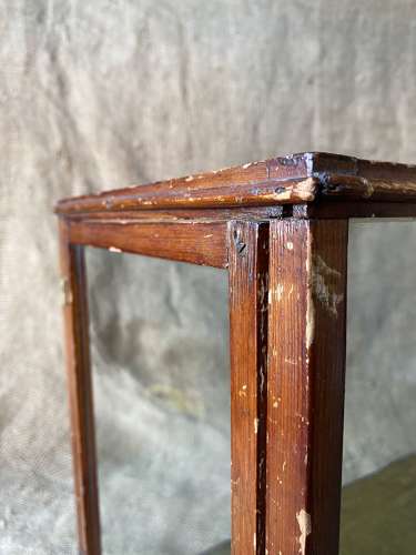 Antique Edwardian shop advertising display cabinet