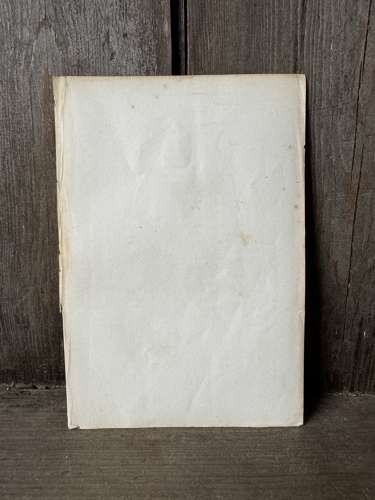 Edwardian British wild flower book plate - Dead Nettle Red & White