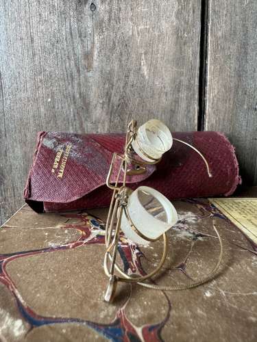 A pair of early 20th century Watson's 'Speera' binocular magnifiers