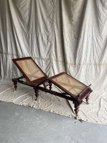 An antique 19th century portable Ilkley couch by Robinson & Sons