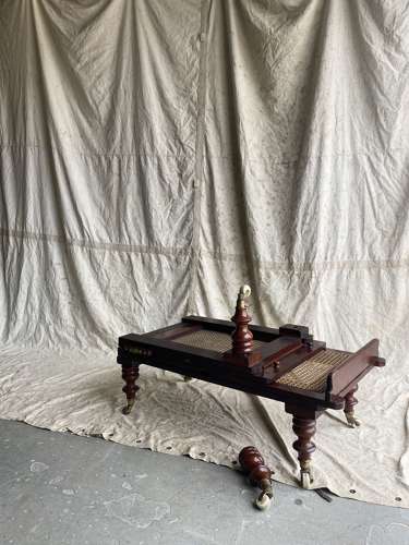 An antique 19th century portable Ilkley couch by Robinson & Sons
