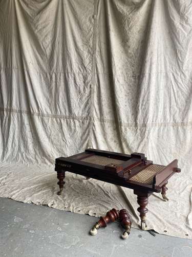 An antique 19th century portable Ilkley couch by Robinson & Sons