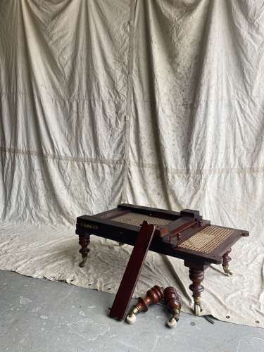An antique 19th century portable Ilkley couch by Robinson & Sons