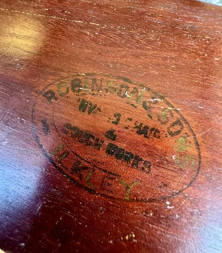 An antique 19th century portable Ilkley couch by Robinson & Sons