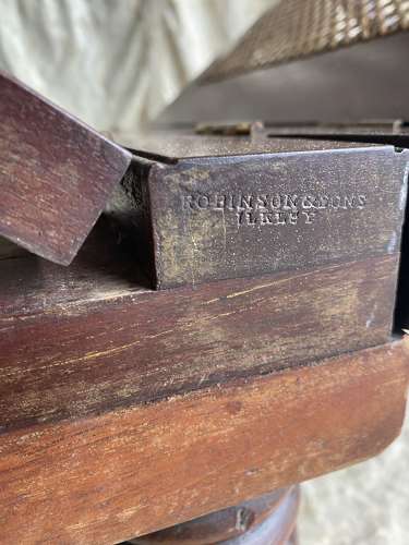 An antique 19th century portable Ilkley couch by Robinson & Sons