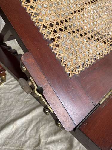 An antique 19th century portable Ilkley couch by Robinson & Sons