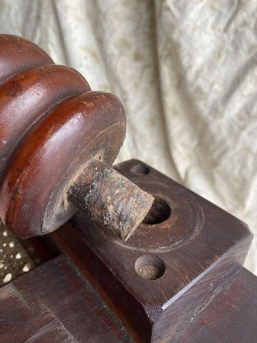 An antique 19th century portable Ilkley couch by Robinson & Sons