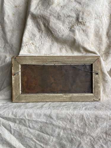 Two antique 18th century oil paintings on copper of Homer's Odyssey