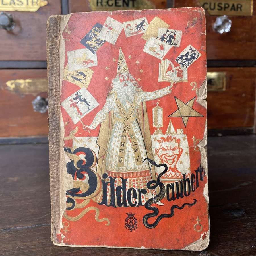 A rare antique 19th century magician&rsquo;s &lsquo;Blow Book&rsquo;