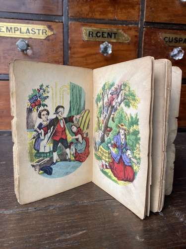 A rare antique 19th century magician’s ‘Blow Book’