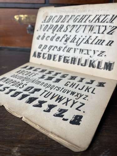 A rare antique 19th century magician’s ‘Blow Book’