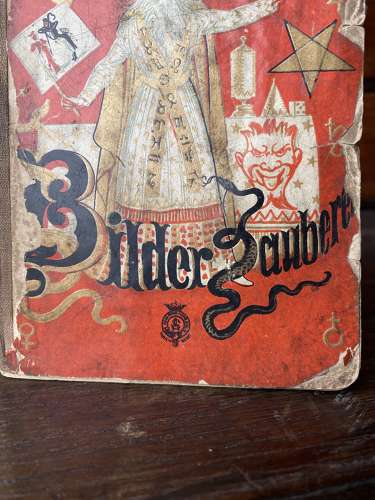 A rare antique 19th century magician’s ‘Blow Book’