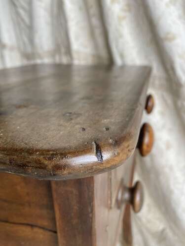 An antique Victorian mahogany Bookbinder’s book press table