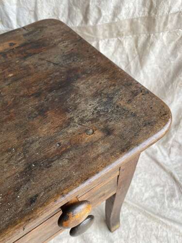 An antique Victorian mahogany Bookbinder’s book press table