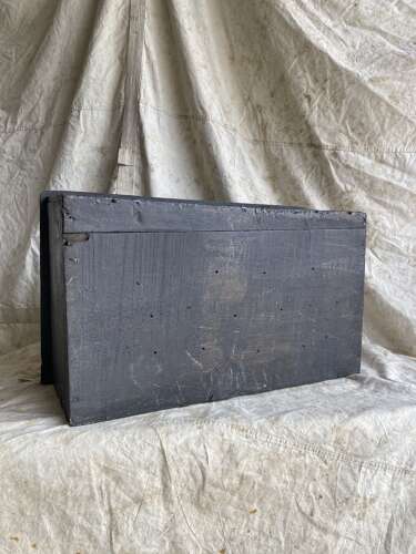 A charming antique 17th century English ecclesiastical oak bible box