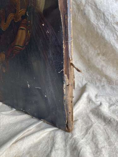 Antique oil on canvas after Carl Christian Vogel von Vogelstein Far away thoughts