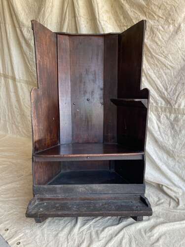 An antique 19th century rare vernacular Irish lambing chair