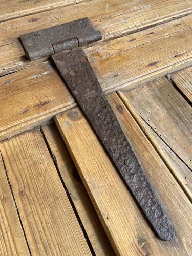 A rare antique 19th century vernacular pine Irish settle bed