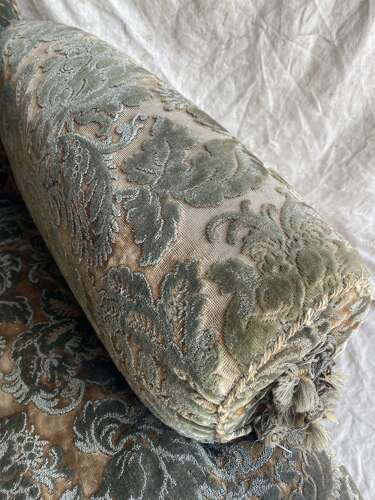 A Scottish antique Victorian Howard style deep seat country house armchair