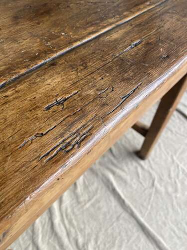 A stunning Irish 19th century antique pine kitchen prep table