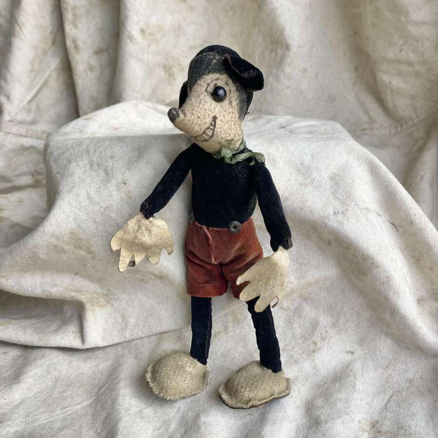 A vintage 1930s Mickey Mouse toy by Dean's Rag Book Co. Ltd