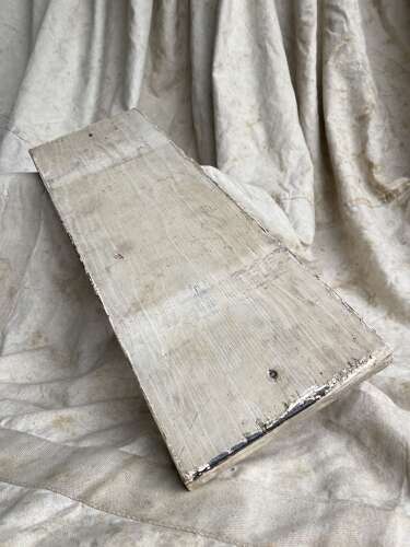 A 1950s vintage hand painted wooden Store no.1 factory sign