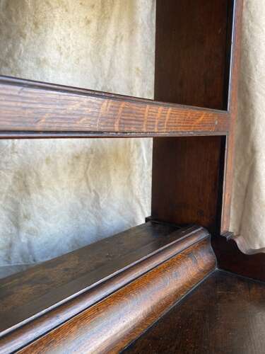 A Georgian Welsh oak antique dog kennel dresser