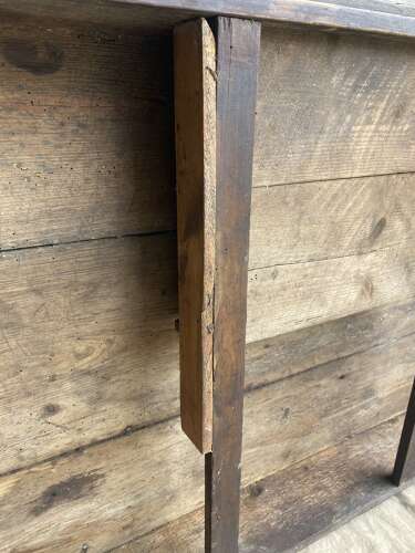 A charming Irish 19th century antique pine kitchen prep table