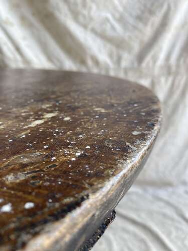 An unusual Welsh antique 19th century pine cricket table