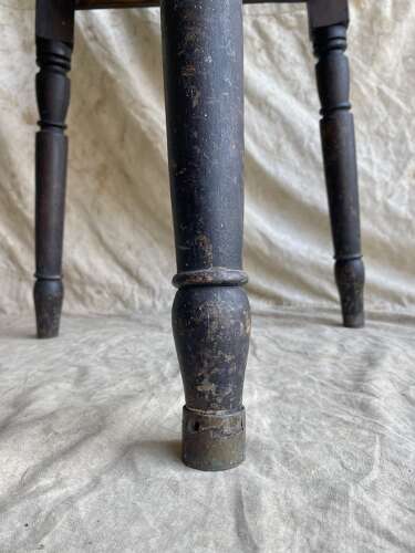 An unusual Welsh antique 19th century pine cricket table