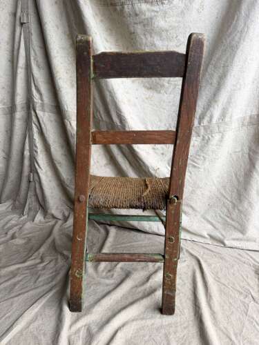 A rare set of four 19th century antique Irish Sugan chairs